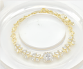 Exquisite Marquise Zircon Leaf Cluster Chain Bracelet