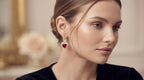 Dazzling Clear Crystal Heart Drop Earrings (2 Colours Available)